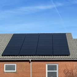 solcelleanlæg på hus